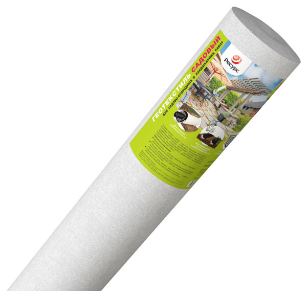 Геотекстиль иглопрошивной 100 п/эф (садовый) 1,5*25м