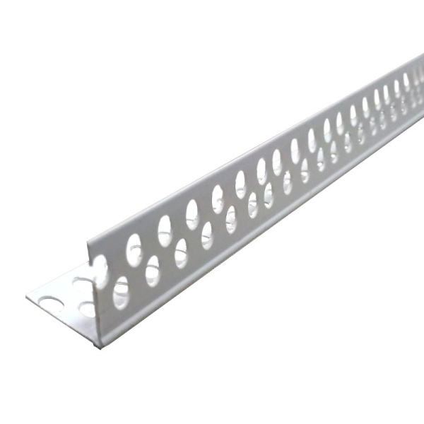 Угол перфорированный из ПВХ под штукатурку (3м)